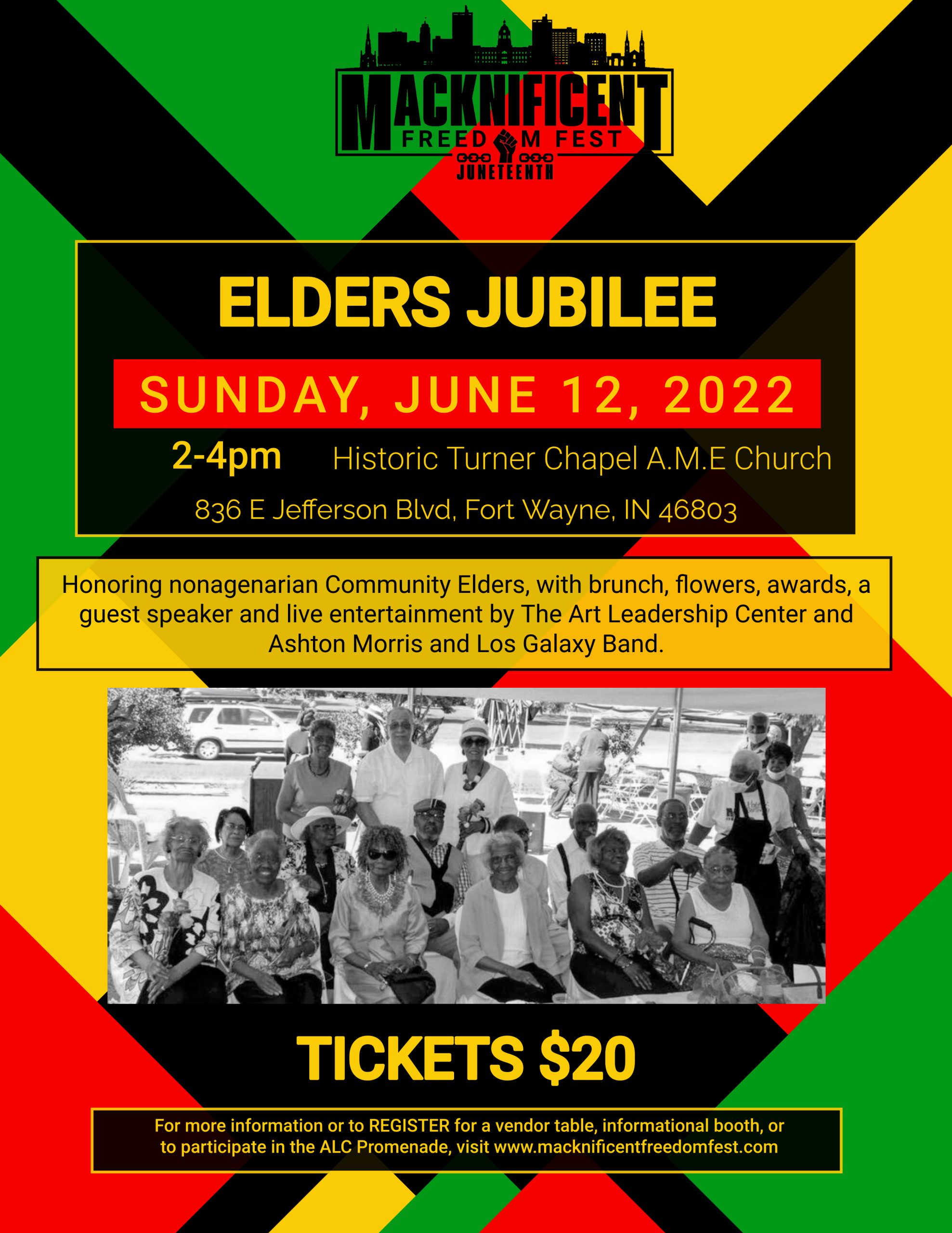 Elders Jubilee flyer
